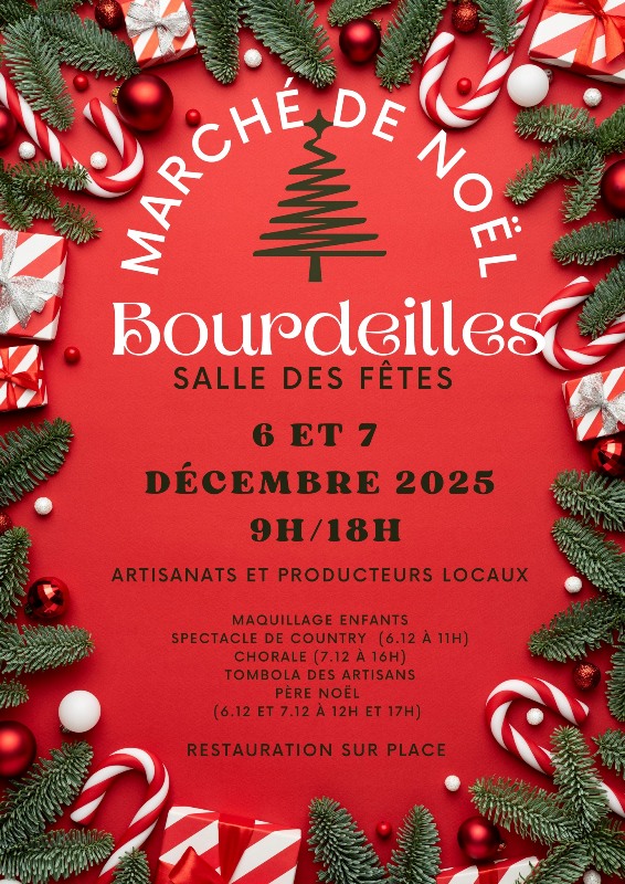 Marché de Noël Bourdeilles 2025